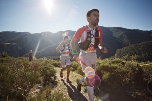 Tòfol Castanyer y Manuel Merillas, en el Ultra Cavalls del Vent 2013. Foto: Salomon